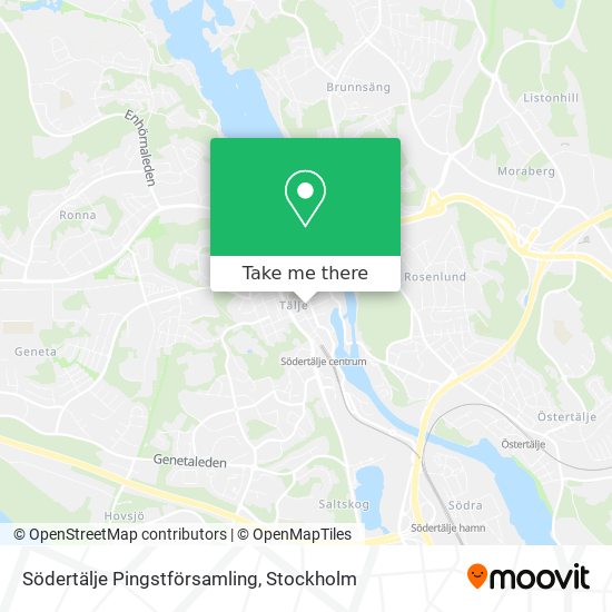 Södertälje Pingstförsamling map