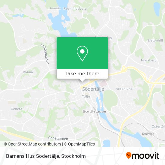 Barnens Hus Södertälje map