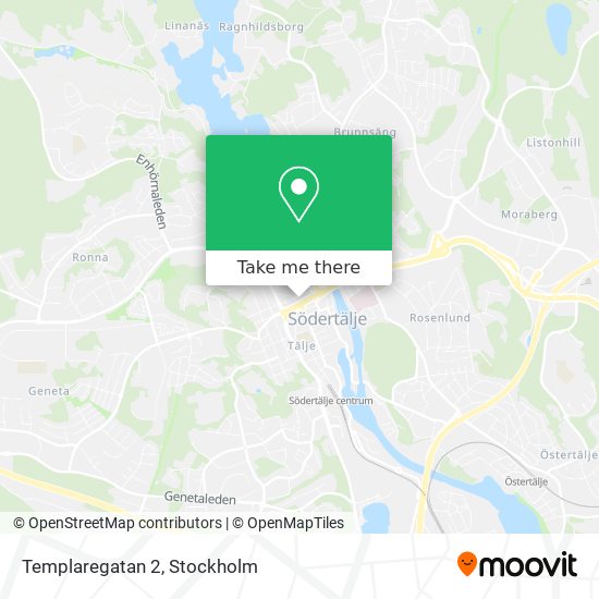 Templaregatan 2 map