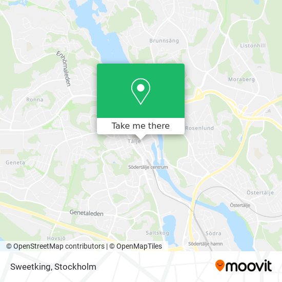 Sweetking map