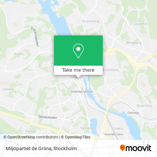 Miljöpartiet de Gröna map