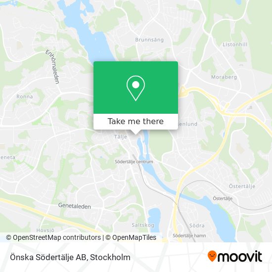 Önska Södertälje AB map