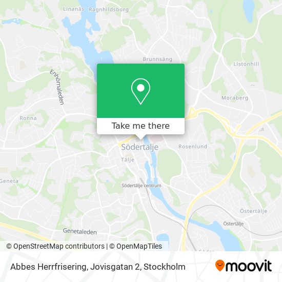 Abbes Herrfrisering, Jovisgatan 2 map
