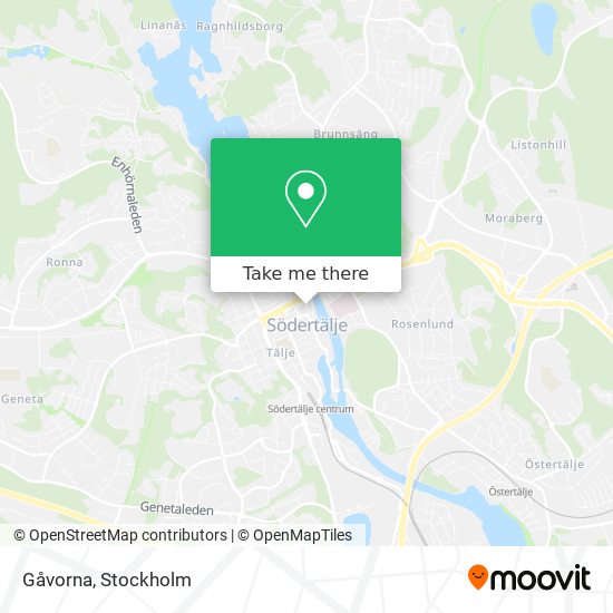 Gåvorna map