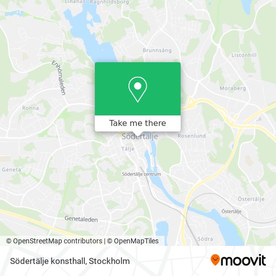 Södertälje konsthall map