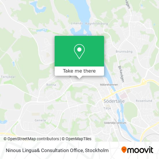 Ninous Lingua& Consultation Office map