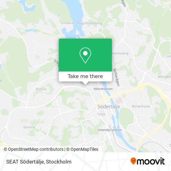 SEAT Södertälje map