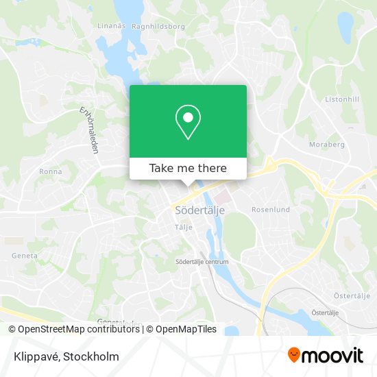 Klippavé map