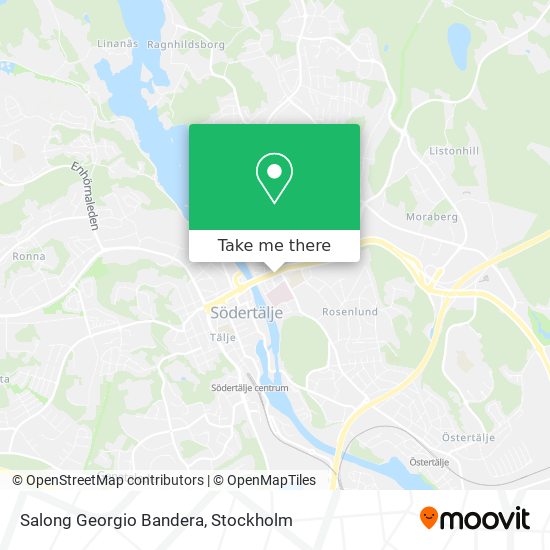 Salong Georgio Bandera map