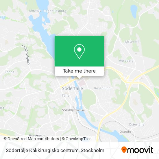 Södertälje Käkkirurgiska centrum map