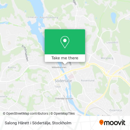 Salong Hårett i Södertälje map