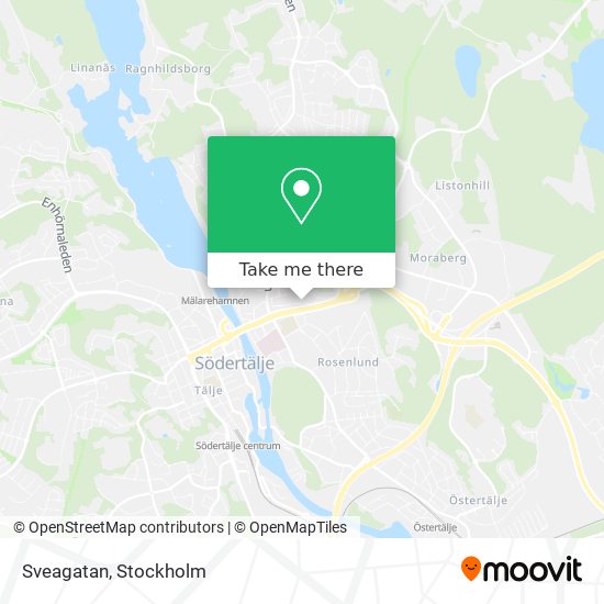 Sveagatan map