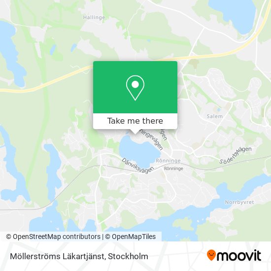 Möllerströms Läkartjänst map