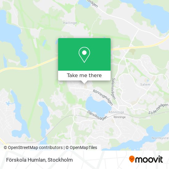 Förskola Humlan map