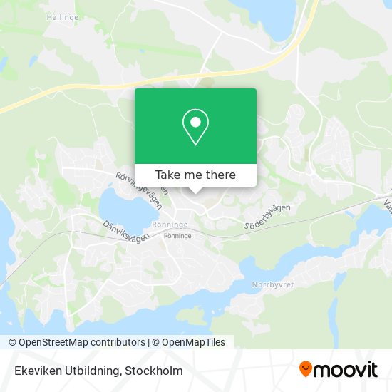 Ekeviken Utbildning map