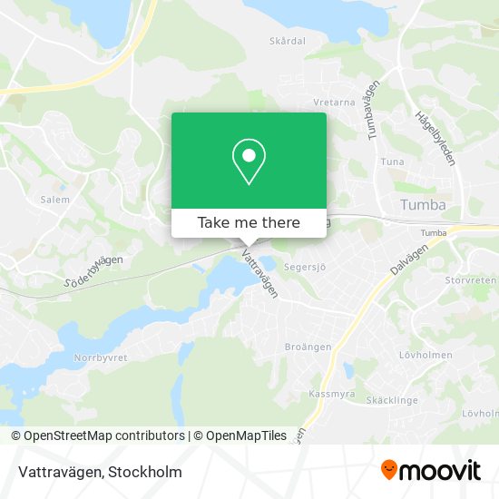 Vattravägen map