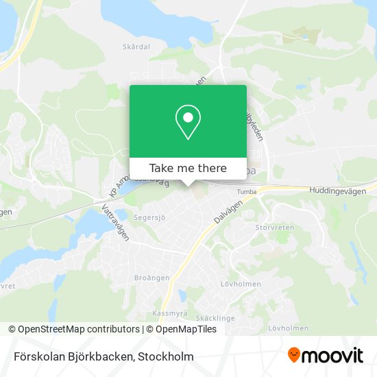 Förskolan Björkbacken map