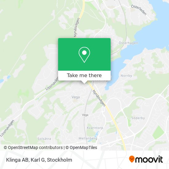 Klinga AB, Karl G map