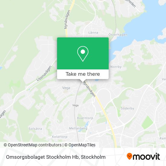 Omsorgsbolaget Stockholm Hb map