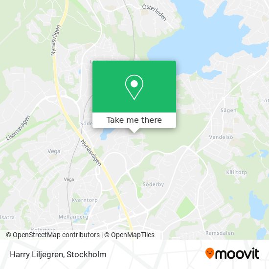 Harry Liljegren map