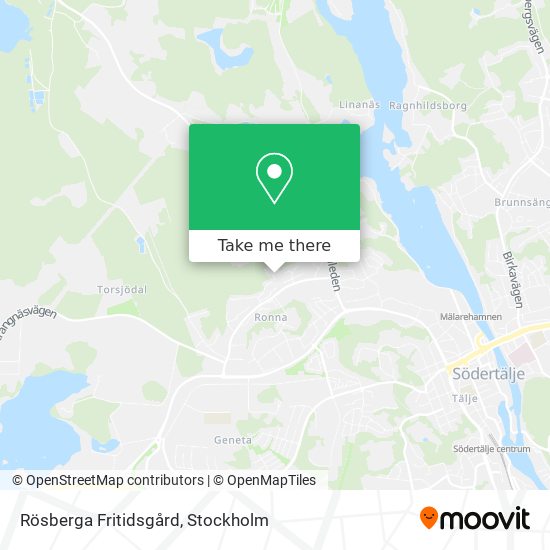 Rösberga Fritidsgård map