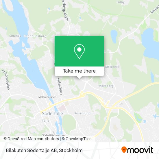 Bilakuten Södertälje AB map