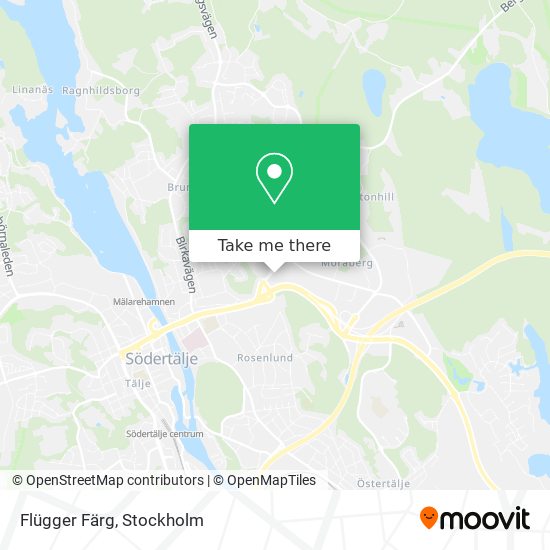 Flügger Färg map