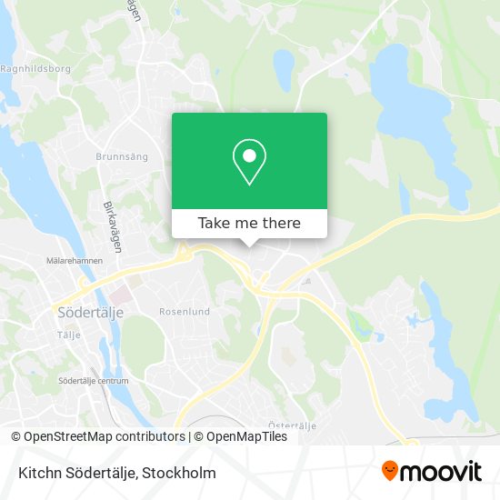 Kitchn Södertälje map