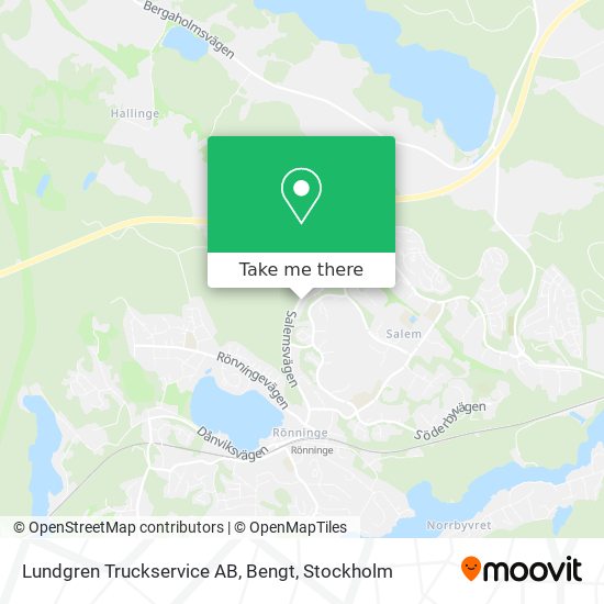 Lundgren Truckservice AB, Bengt map