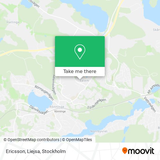 Ericsson, Liejsa map