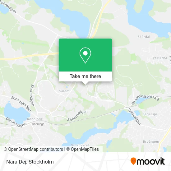 Nära Dej map