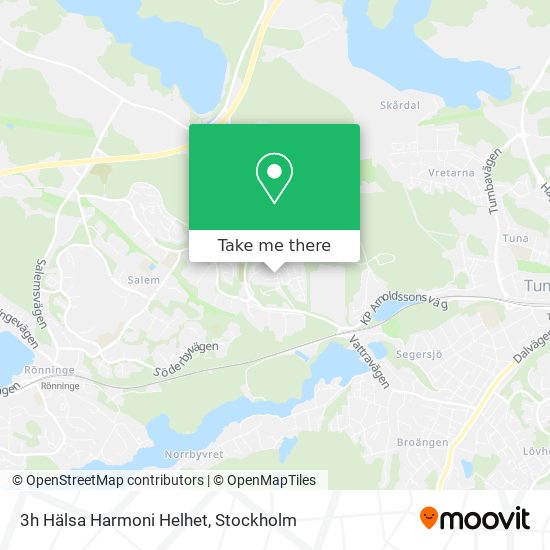 3h Hälsa Harmoni Helhet map