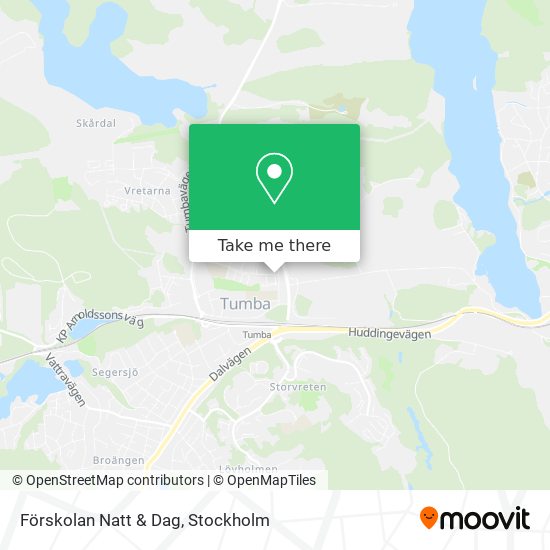 Förskolan Natt & Dag map