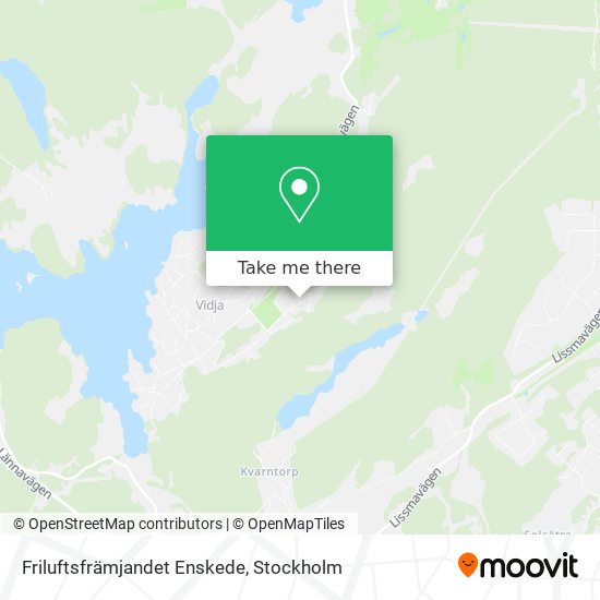 Friluftsfrämjandet Enskede map