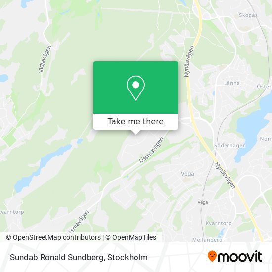 Sundab Ronald Sundberg map