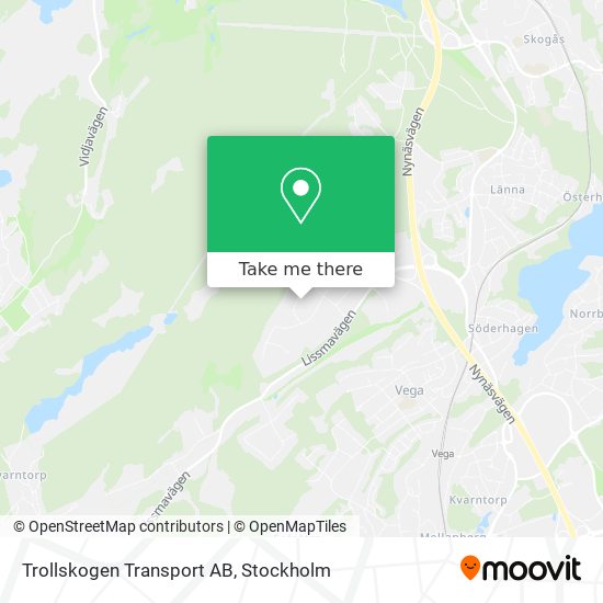 Trollskogen Transport AB map