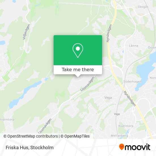 Friska Hus map