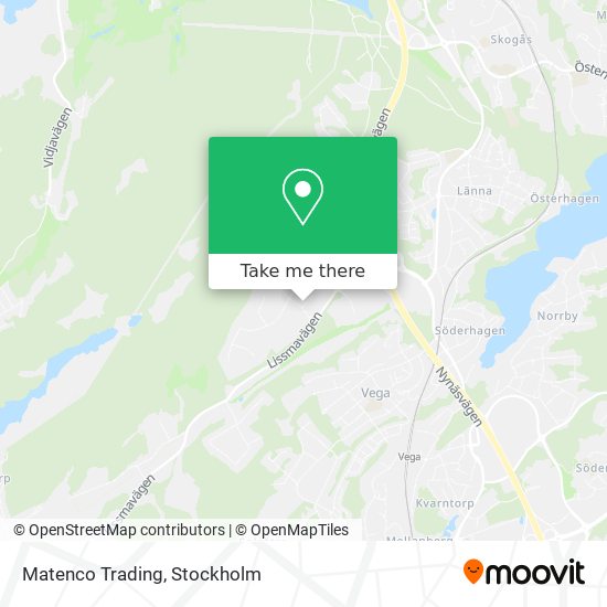 Matenco Trading map