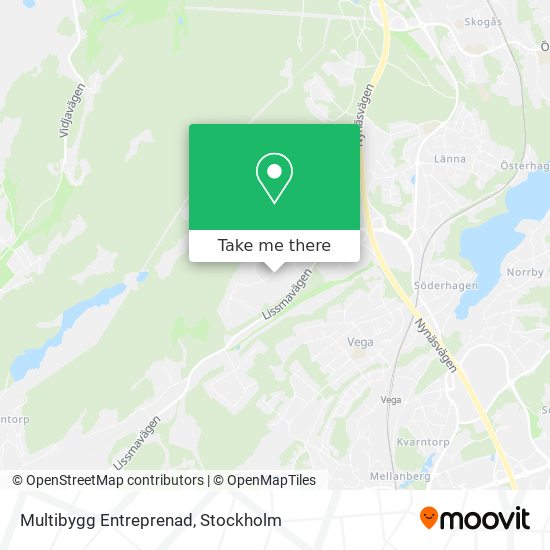 Multibygg Entreprenad map