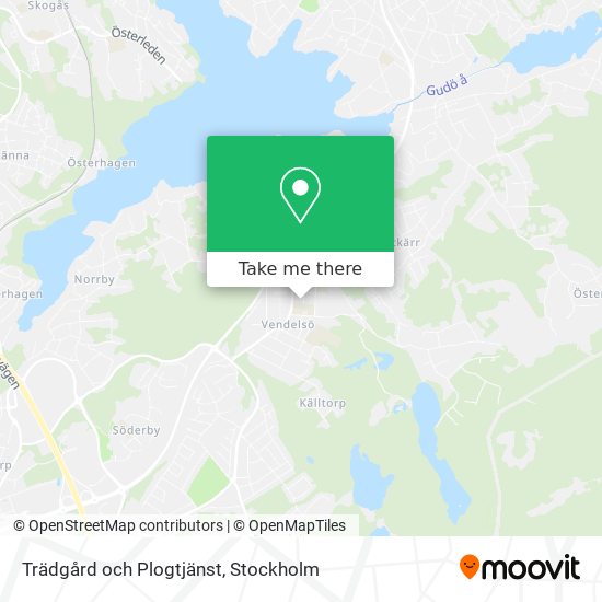 Trädgård och Plogtjänst map