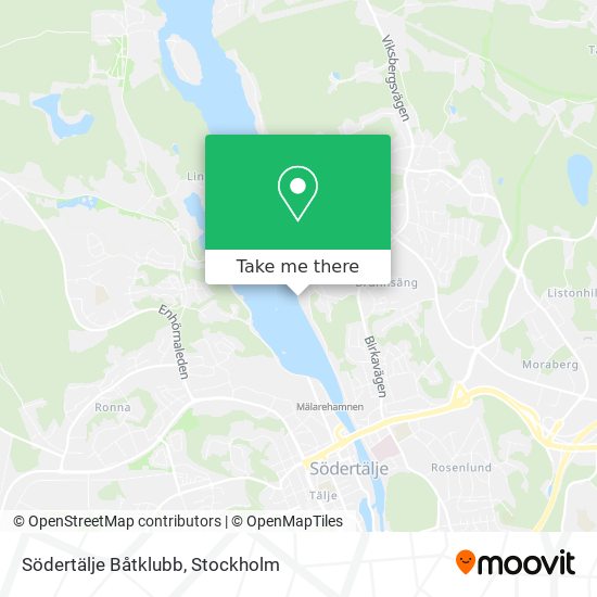 Södertälje Båtklubb map