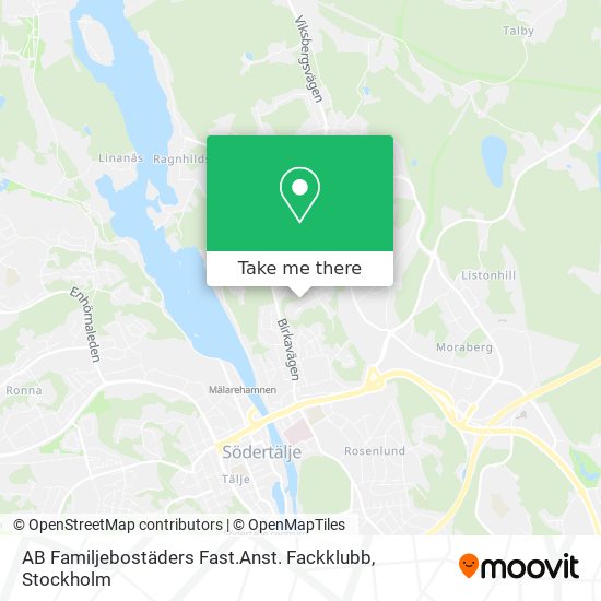 AB Familjebostäders Fast.Anst. Fackklubb map