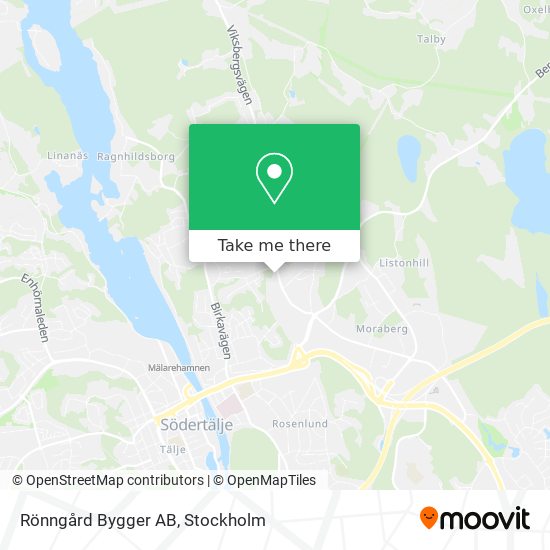 Rönngård Bygger AB map