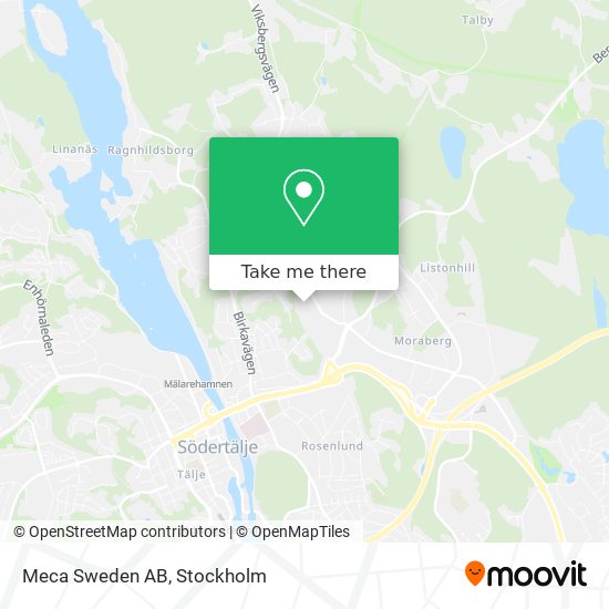 Meca Sweden AB map