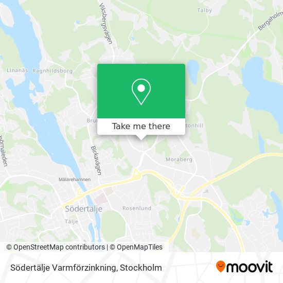 Södertälje Varmförzinkning map