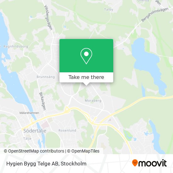 Hygien Bygg Telge AB map