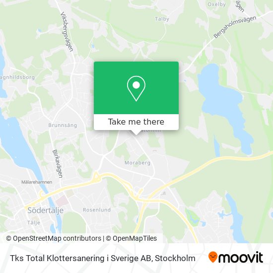 Tks Total Klottersanering i Sverige AB map