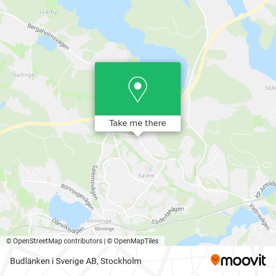 Budlänken i Sverige AB map