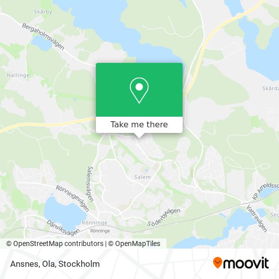 Ansnes, Ola map