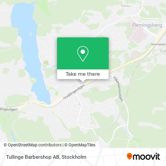 Tullinge Barbershop AB map